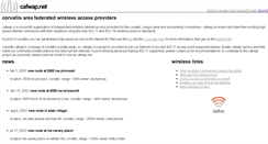 Desktop Screenshot of cafwap.net